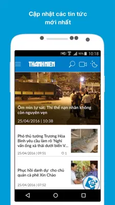 Thanh Nien Mobile android App screenshot 6