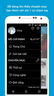 Thanh Nien Mobile android App screenshot 7